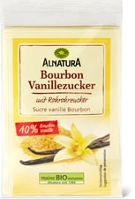 Alnatura Bio Sucre vanillé Bourbon avec du sucre de canne brut