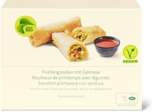 Bio roleaux de Printemps légumes