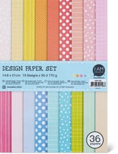 Bloc de papier doux A5, 18 x 2 feuilles