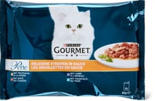 Gourmet Perle Exquisite strips in sauce with turkey, duck, lamb and tuna