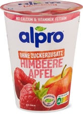 Alpro pomme framboise sans sucre