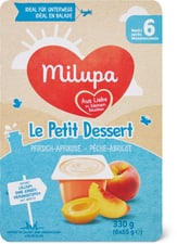 Milupa le Petit Dessert Pêche Abrico