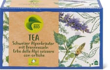 Migros Bio Thé herbes alpes orties