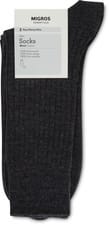 Calze da uomo Wool 2 paia (Colore: antracide, Taglie: 39-40)
