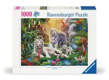 Puzzle RVB 1000 p. Familles de tigres b.