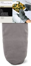 Cucina & Tavola Set de gant de cuisine (Couleur: Gris, Dimensions: L: 14.0 cm x H: 30.0 cm)