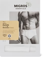 Men's Slip Cotton (Farbe: white, Grösse: S)