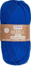 Fil Cotton, 100% coton, 50 g, bleu marine