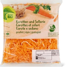 Migros Bio carottes et céléri râpés