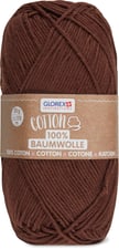 Fil Cotton, 100% coton, 50 g, marron