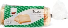 M-Budget toast pain clair