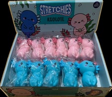 Présentoir Stretchies Axolotl