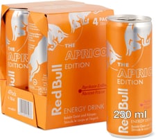 Red Bull Apricot Edition Abricot-fraise