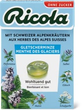 Ricola menthe des glaciers