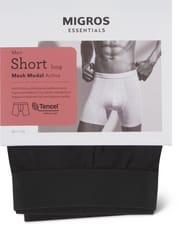 Men's Short Long Act (Farbe: black, Grösse: XXL)
