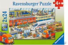 Ravensburger Tumulte à la gare Puzzle Puzzles
