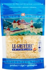 Le Gruyère râpé