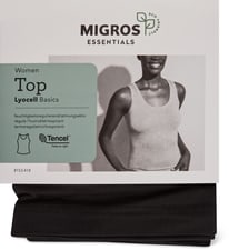 Ladies Top Lyocell (Farbe: black, Grösse: XXL)