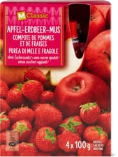 M-Classic Compote de pommes et de fraises