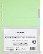 Répertoire carton 6 pc