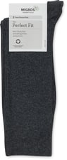 BIO Calze da uomo Perfect Fit 2 paia (Colore: antracide, Taglie: 39-42)