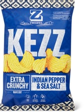 Zweifel Kezz Kessel-Chips Indian Pepper & Sea Salt