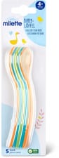 Milette Cuillère pour bébé, 5 pièces