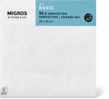 Serviettes (Couleur: BLANC)