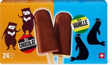 Seehund-Family Crème glacée assort. vanille / chocolat