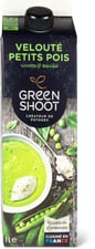 Soupe petits pois ricotta & basilic