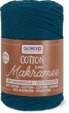 Fil Cotton, macramé, 2 mm, 250 g, turquoise