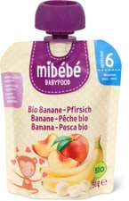 Mibébé Bio Péche Banane