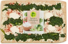 Migros Bio Pizza spinaci e mascarpone