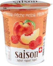 Yaourt de saison pêche melba