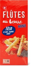 Flûtes au beurre Trio cocktail