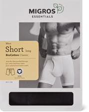 Men's Short Long Cot (Farbe: black, Grösse: S)