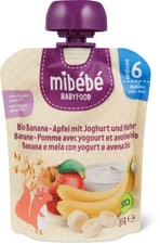 Mibébé Bio Avoin Yog Banane-Pommes
