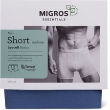 Men's Short Lyocell (Farbe: blue, Grösse: L)