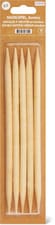 Aiguilles à tricoter en bambou, 8 mm, 20 cm