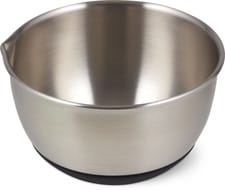 Bol en acier inoxydable avec silicone