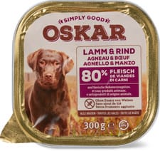 Oskar Simply Good Pâtée agneau & bœuf