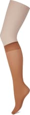 Kniestrümpfe Oversize Crêpe 20 Den (Grösse: one size, Farbe: tan)