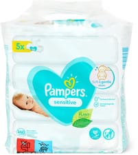 Pampers Pampers Sensitive lingettes 5x52 pcs