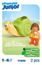 71699 Junior : Enfant avec escargot à bascule