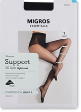 Strumpfhose Light Mat 20 Den (Grösse: L, Farbe: schwarz)