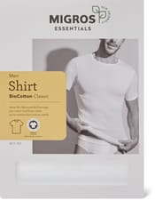 Men's Shirt Cotton (Farbe: white, Grösse: S)