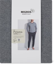 Men's Pyjama Bio (Farbe: night blue, Grösse: M)