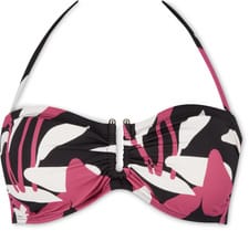 Bikini Bandeau (Colore: nero disegn., Taglie: XL)