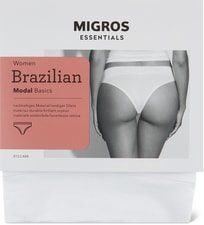 Damen Brazilian (Farbe: weiss, Grösse: S)