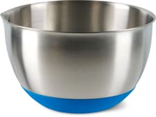 Bol en acier inoxydable avec silicone